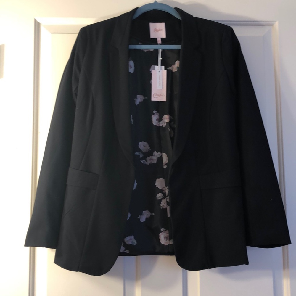 Candies black suit jacket